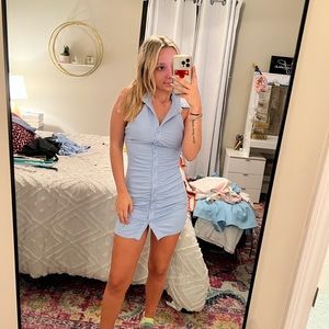 Blue mini dress from American threads